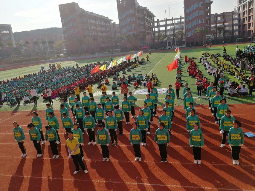 我运动 我健康—宜阳学校初中部2017年第七届阳光体育节顺利开幕
